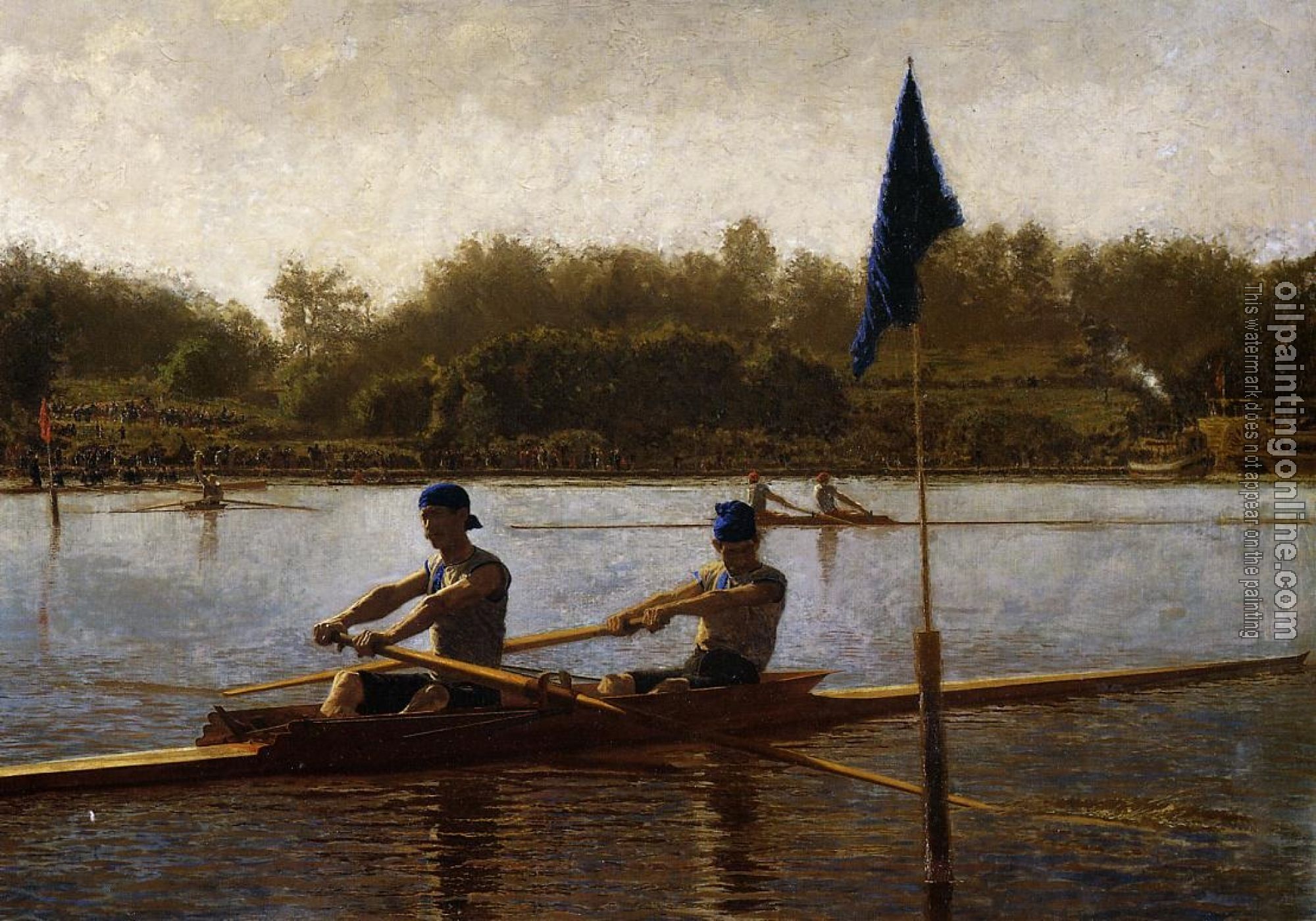 Eakins, Thomas - The Biglin Brothers Turning the Stake Boat